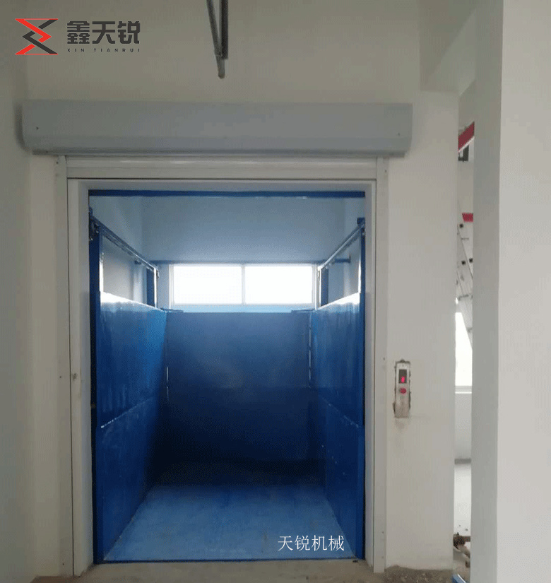 盘锦上货专用导轨式升降货梯